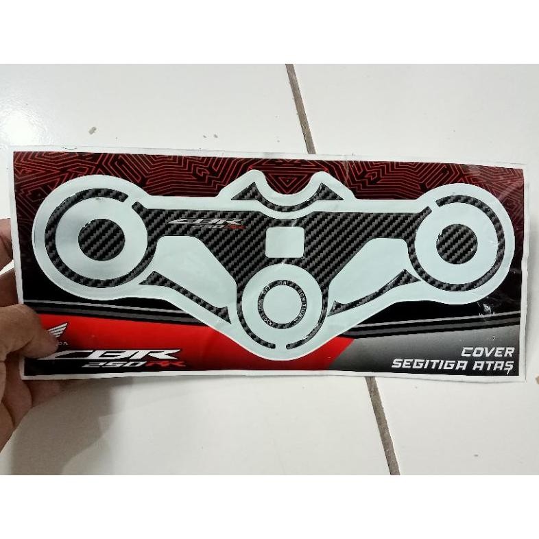 Premium (Ready) Emblem Timbul Segitiga Atas Honda Cbr 250 Rr