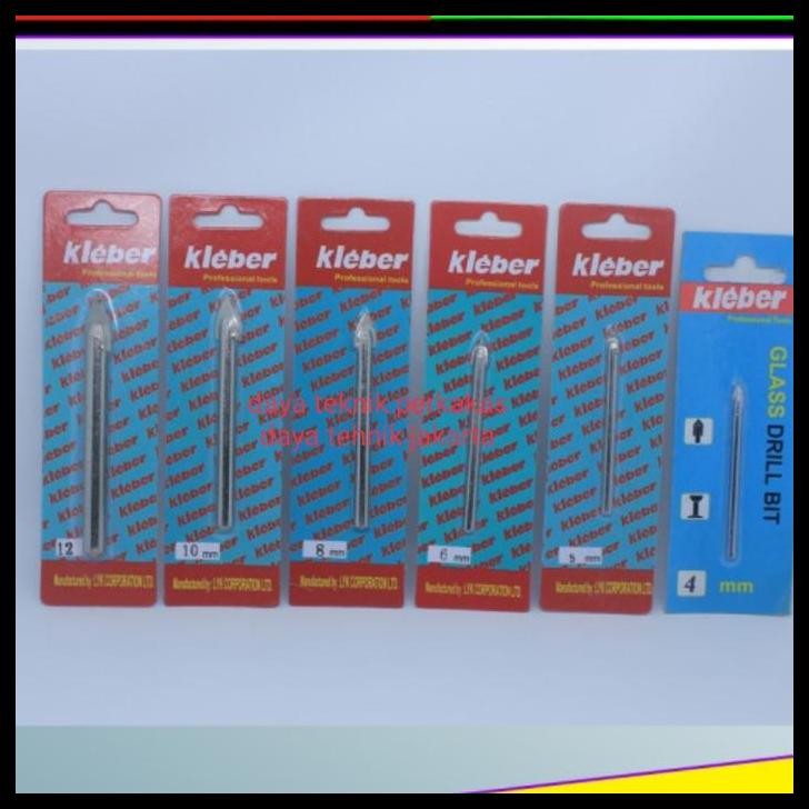 TERBARU MATA BOR TOMBAK KLEBER 4MM - MATA BOR KACA TOMBAK - TOMBAK KACA 