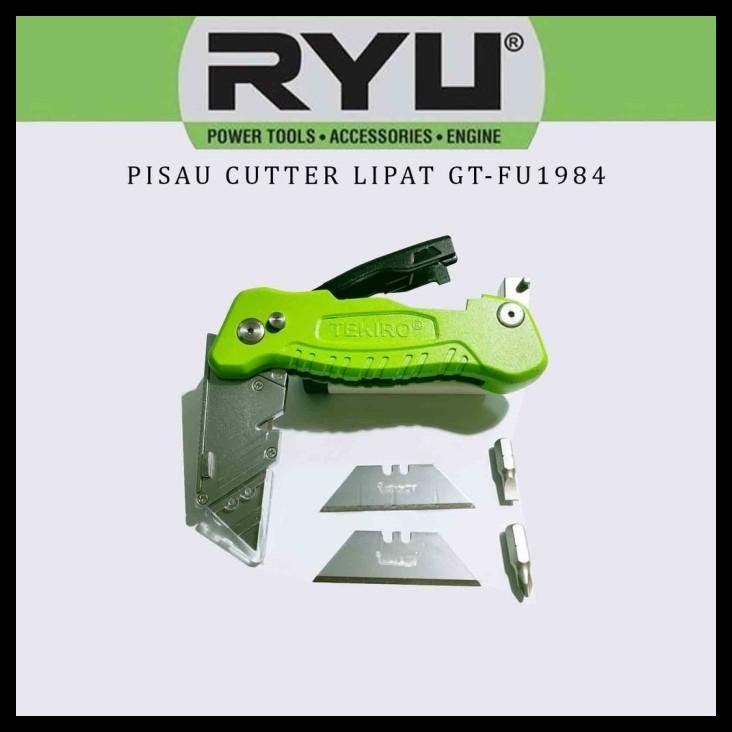 

TERBARU PISAU CUTTER LIPAT / FOLDING UTILITY KNIFE GT-FU1984 TEKIRO TEKIRO ORIGINAL!! !!!!!!