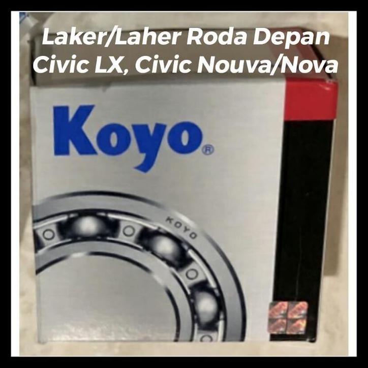 BEST DEAL BEARING LAKER LAHER RODA DEPAN CIVIC LX, CIVIC NOUVA/NOVA - KOYO 