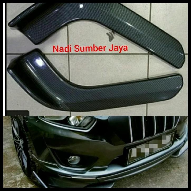 DISKON WINGLET VARIASI BEMPER MOBIL SEDAN STARLET WINGLET KARBON 2 PCS 