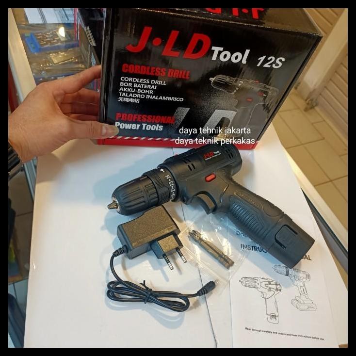 TERBARU J-LD BOR 1 BATERAY 12S / BOR CORDLESS 12V JLD 1 BATERAY J-LD 12S 