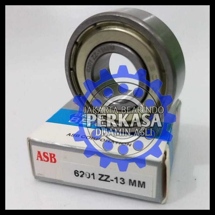 TERMURAH BEARING 6201 ZZ / 6201ZZ 13MM ASB 13X32X10 