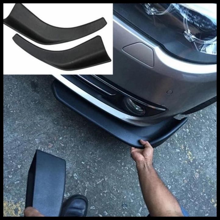 TERBARU WINGLET LIPS BUMPER SUZUKI SX4 DIFFUSER DEPAN PLASTIK HITAM 