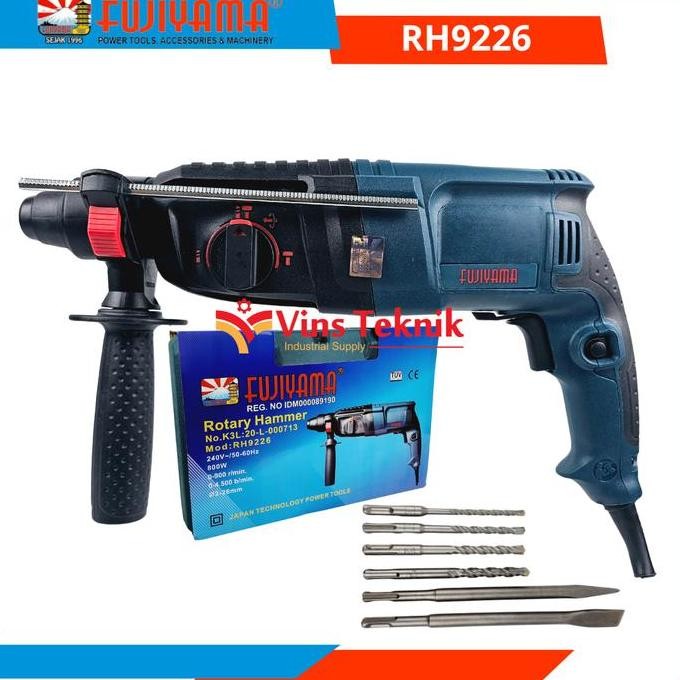 Mesin Bor Beton RH9226 FUJIYAMA Hammer Drill RH 9226