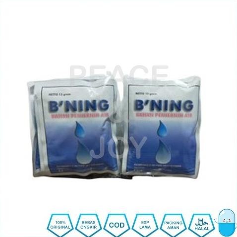 B'NING PENJERNIH AIR ISI 10 SACHET X 13 GR BENING BNING DIJAMIN ORIGINAL DiM