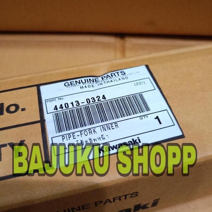 as shock depan pipa pipe sok shok ninja 250fi 250 fi new ori