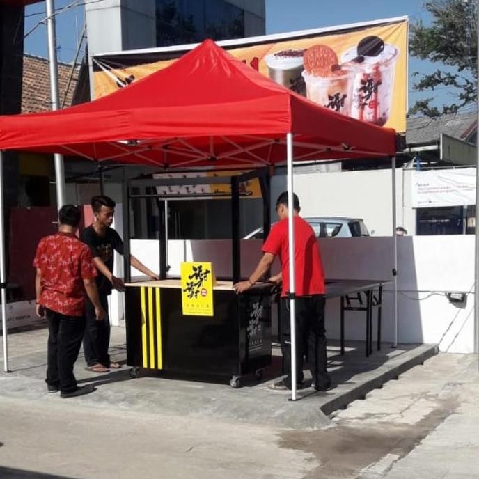 tenda lipat matic ukuran 2x2