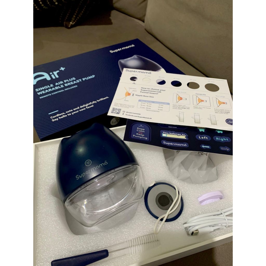Preloved Supermama single wearable breast pump