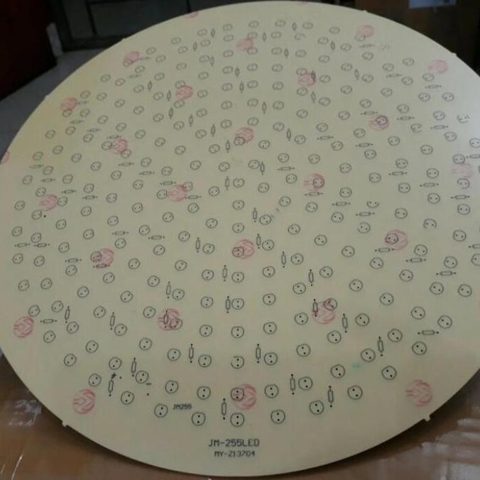 Pcb bulat 30cm papan pcb lampu traffic led / lampu jalan H85