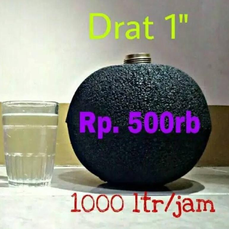 Ic water Filter drat 01, kapasitas Filter 1000 liter per jam DiM