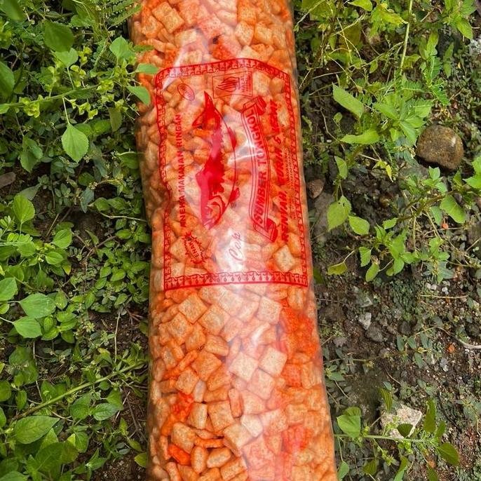 

Krupuk Cemilan Medan Rasa Balado 1Kg - Sensasi Pedas Khas - Makanan