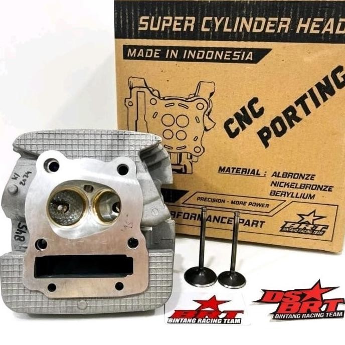 HEAD BRT PORTING CNC KLX 150 DTRACKER 150 Klep 36 34 33 31 29 28 25