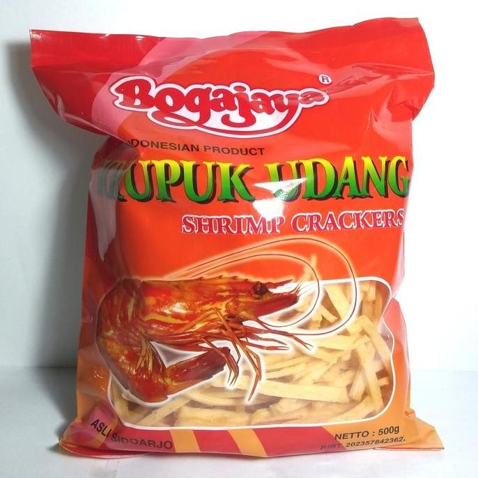 

Kerupuk Udang Stick Premium Sidoarjo Bogajaya 500 Gram Gurih Renyah