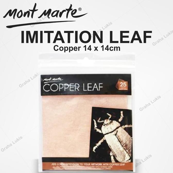 

Mont Marte Copper Leaf 14X14Cm 25 Sheet