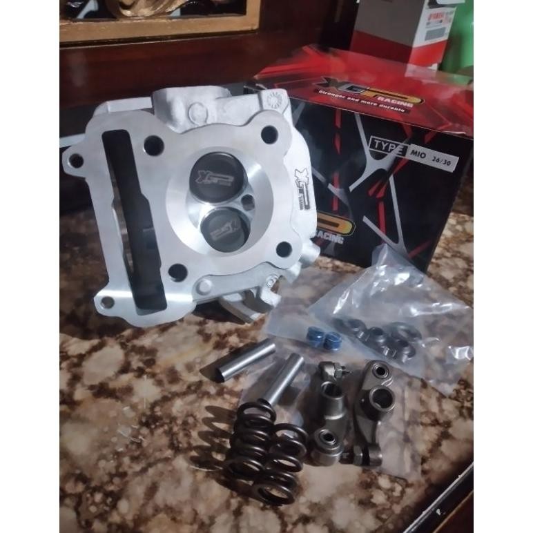 kop heat mio 4 klep dan 2 klep klep 28/24 dan 26/30 XGP racing