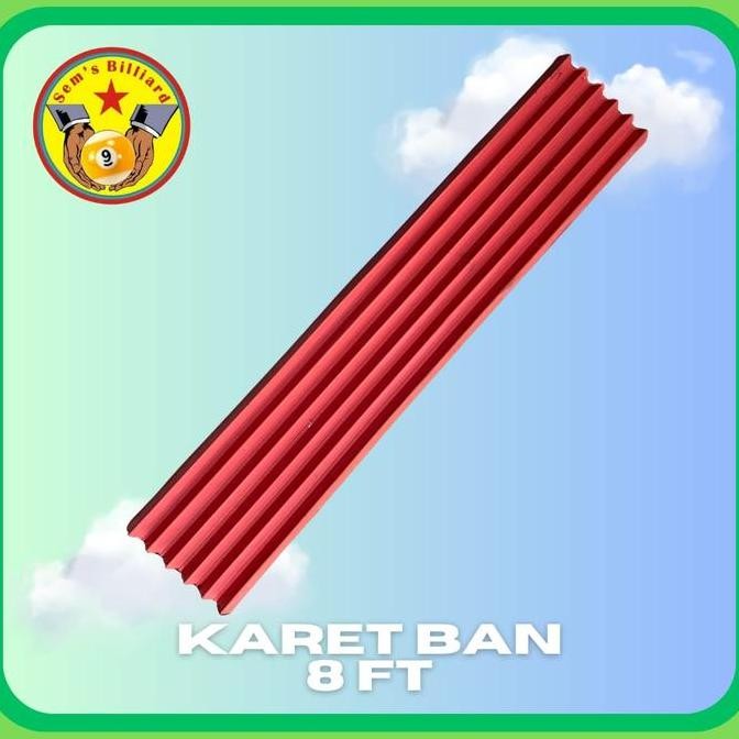 Karet Ban Meja Billiard 7 Atau 8 Ft - Karet Ban Segitiga Meja Billiard - Meja Billiard Co