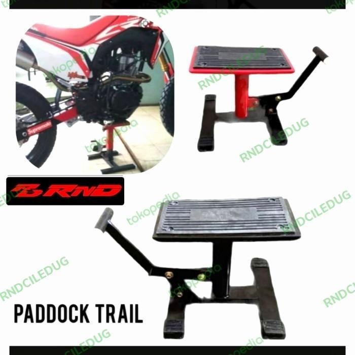 Jackstand Trail Standar Paddock Motor Trail Original Dan Terpercaya