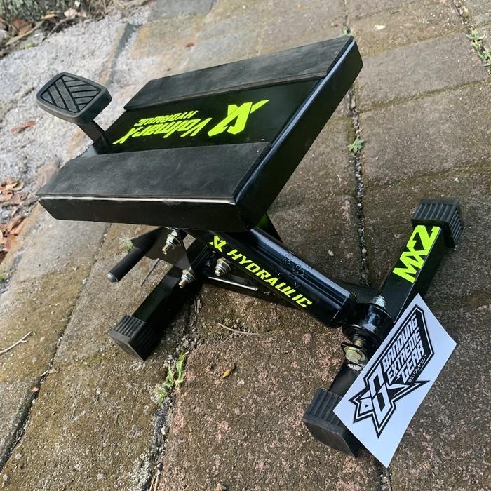 Jackstand Hidrolik Untuk Trail Supermoto Crf Klx Dtracker Original Dan Terpercaya