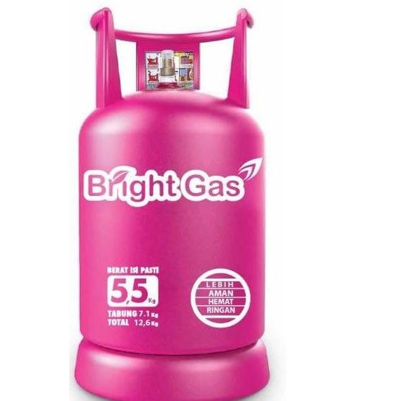 Tabung Gas Lpg Bright Gas 5,5 Kg + Isi