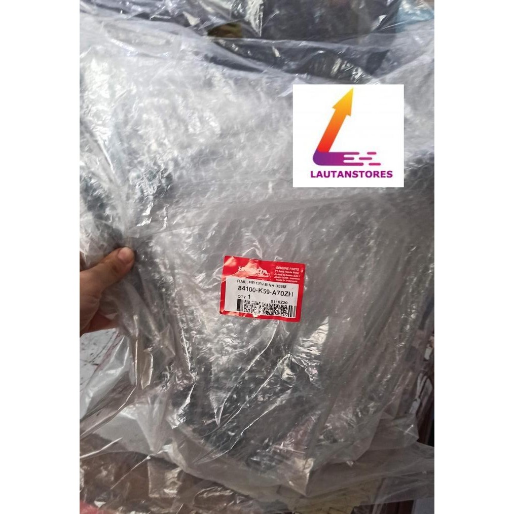 84100-K59-A70Zh Behel Jok Vario 125 150 Fi Led 2018 Hitam Dof Original Dan Terpercaya