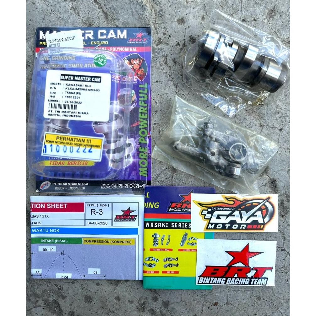 NOKEN AS KLX 150 ADS | KLEP 34/29  dan 31/25 | SERI R | BRT