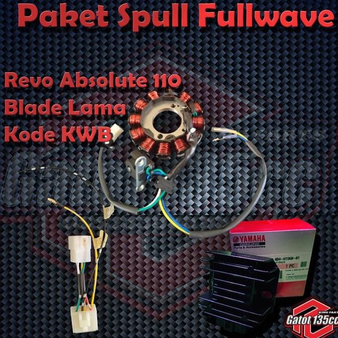 PAKET SPULL FULLWAVE REVO ABSOLUTE 110 BLADE LAMA KWB SET KIPROK NMAX SUPPORT BILED DAYMAKER