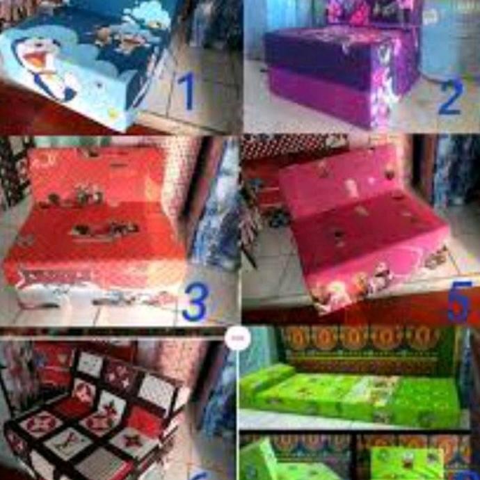Sofa Lipat | Sofa Bed Inoac Kecil | Sofa Lipat Standar Bonus Bantal TM