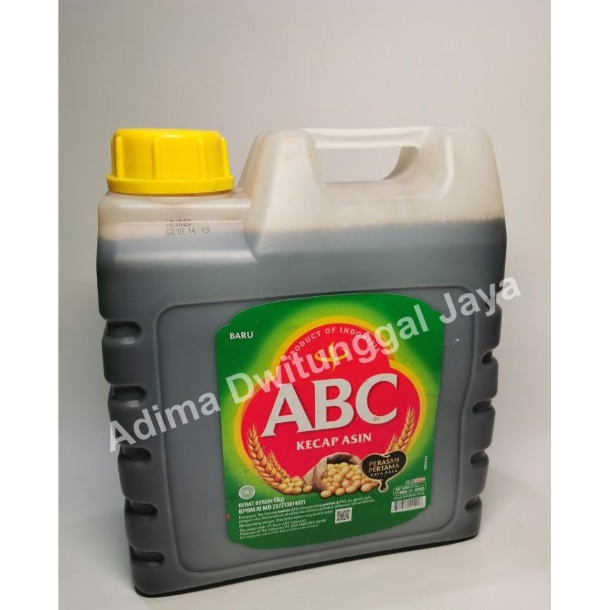 

Kecap Asin Abc Deren Jerican Galon 6 Kg