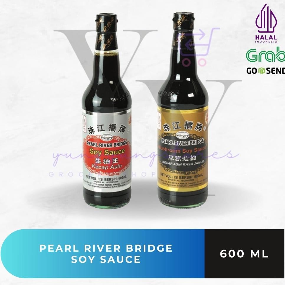

Pearl River Dge Mushroom Soy Sauce Kecap Asin Rasa Jamur 600 Ml