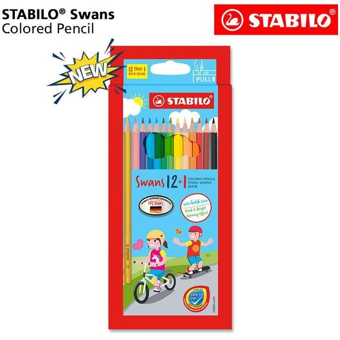 

STABILO Swans Colored Pencils 12+1 pcs...