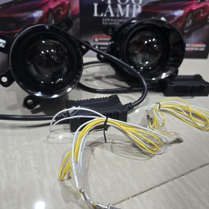 FOG LAMP BI LED 3inch 4 WARNA DC12V KONE TOYOTA AVANZA INNOVA XENIA RD DLL