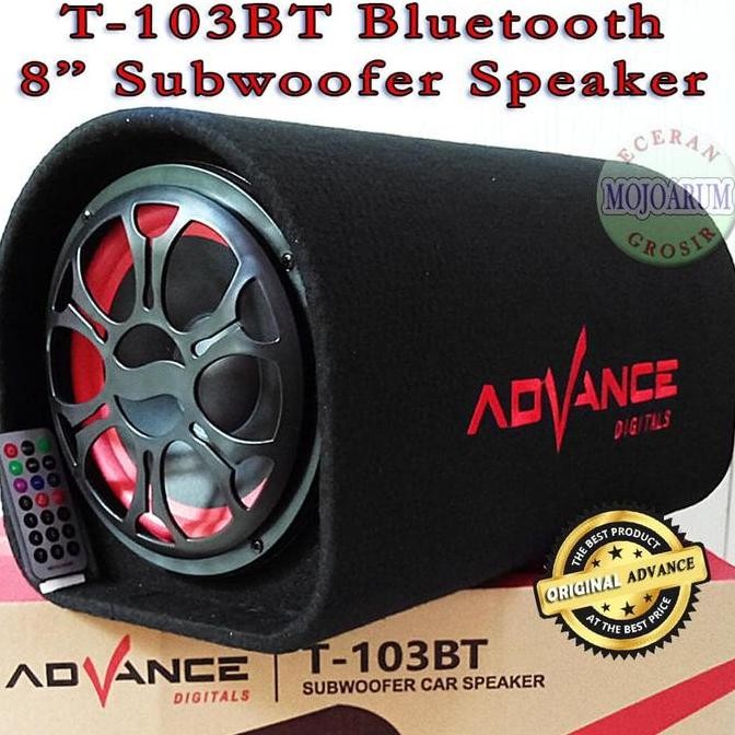 Advance T-103Bt Bluetooth Speaker 8 Inch Portable T101Bt 5 Inch