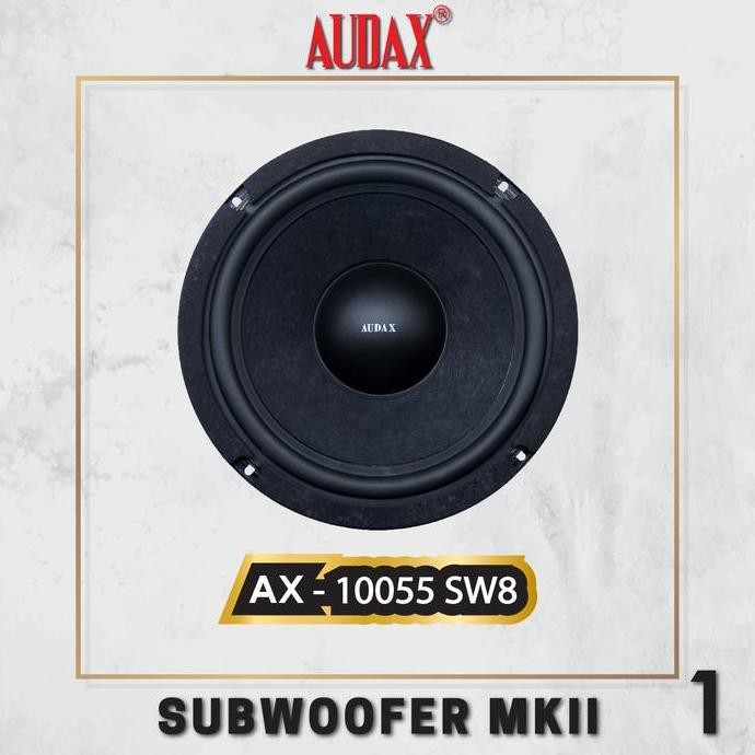 Audax Ax-10055 Sw8 Mk Ii Speaker Pasif Subwoofer 10 Inch