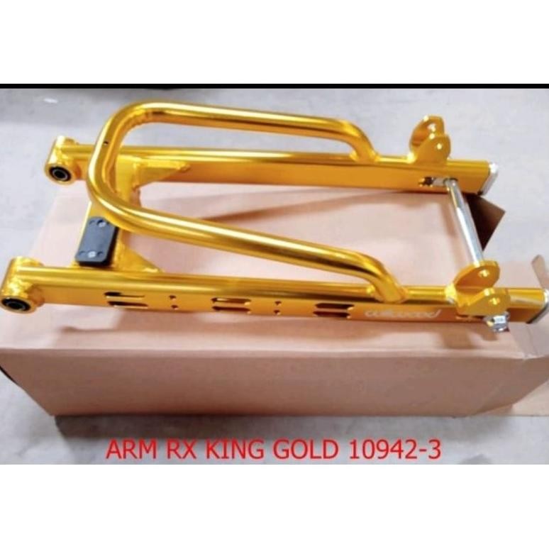 SWING ARM GOLD YAMAHA RX KING MODEL LUBANG WILLWOOD