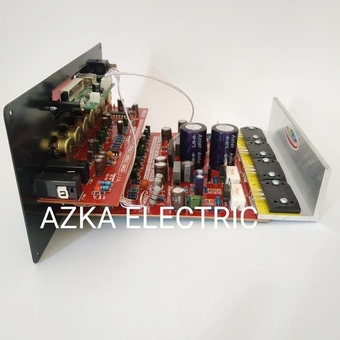 Kit Power Amplifier Aktif Mp3 Bluetooth Digital Echo Dms 7000