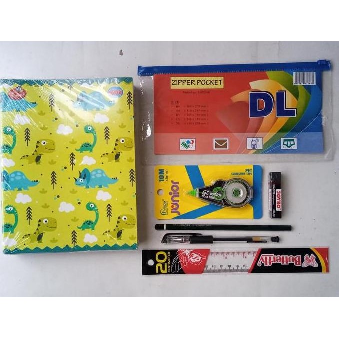

Paket Lengkap Alat Tulis Sekolah New Stok