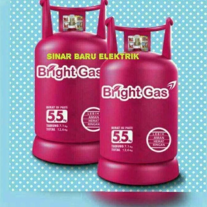 Tabung Gas Bright Gas Isi 5.5Kg