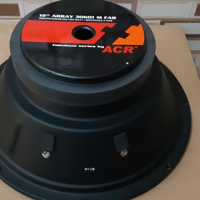Speaker Middle Acr Fabulous 12 Inch Model Array 30601 Body Vacuum Suara Jernih Bass Mantap