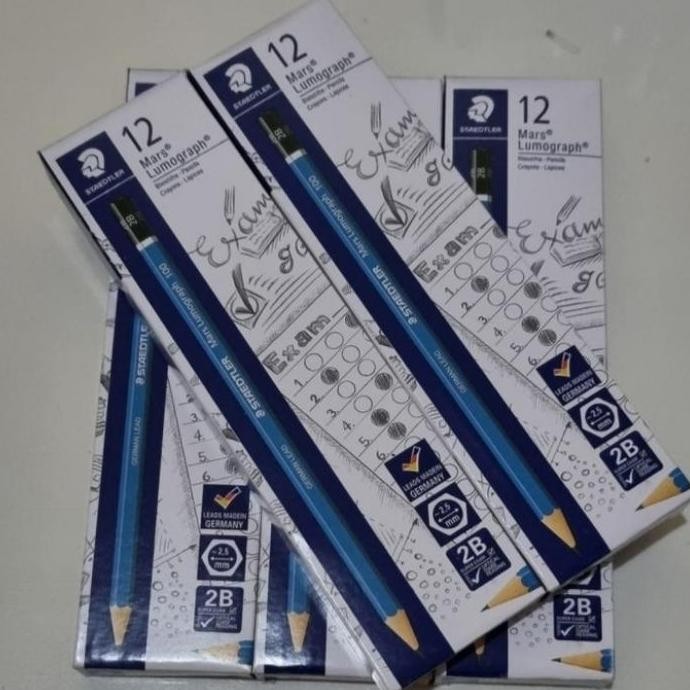 

Staedtler 2B Lumograph Pensil Ujian 1 Lusin Professional Pencil