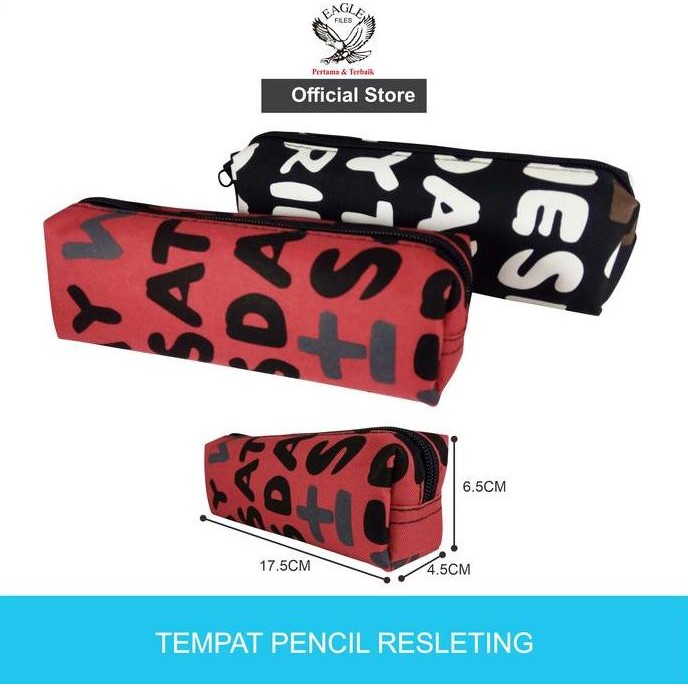 

Kotak Pensil Kain Tomex Soft Pencil Case SQ SM B6 TX 690105
