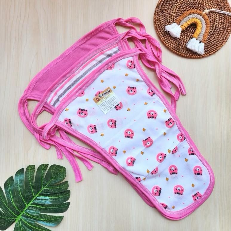6 Popok Tali Bayi Arevy Babywear Popok Bayi Double Kain Premium Best Seller Popok Bayi Newborn