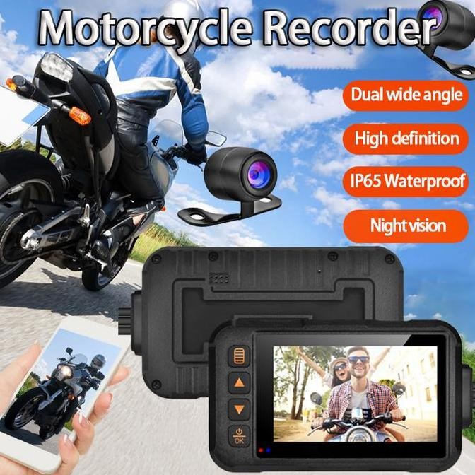 Kamera Action Kamera Perekam Motor Dashcam Motorcycle Kamera Recorder
