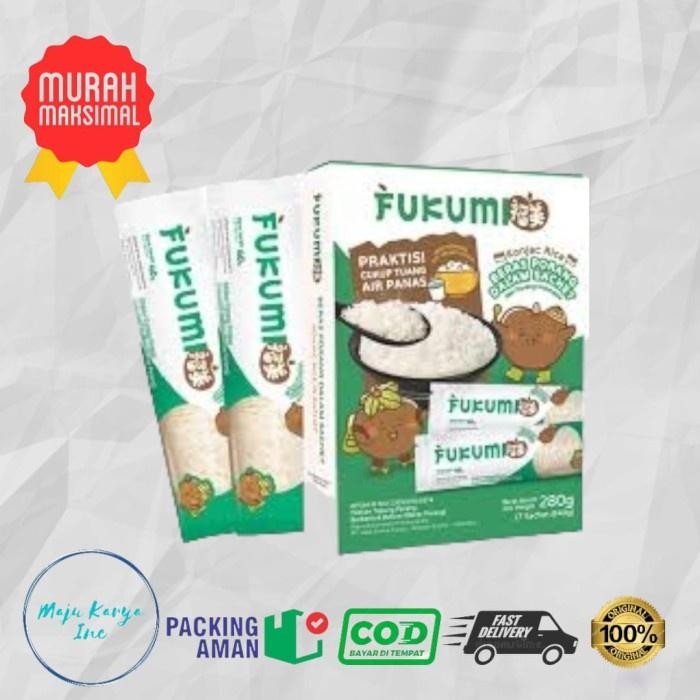 

Rkm Fukumi Beras Porang Sachet 280Grm Isi 7 Sachet