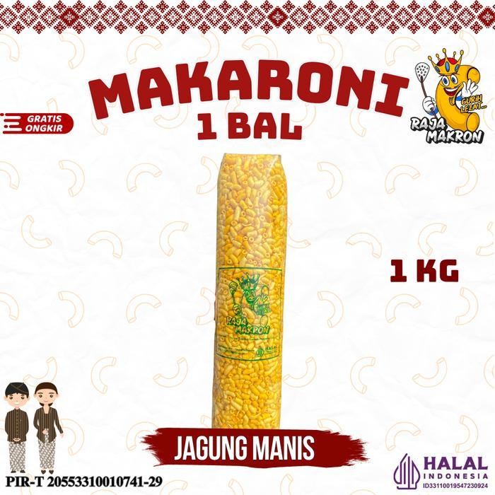 

Rkm 1 Bal Makaroni Kress Bantat Kemasan 1 Kg 5 Varian Rasa Food Snack Cemilan Makanan Pedas
