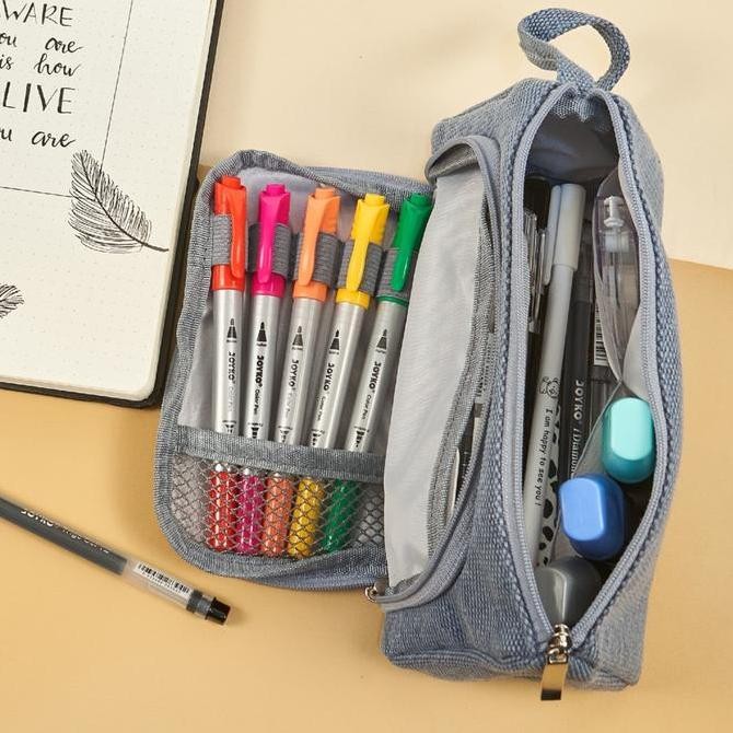 

Joyko PC-5003 Tempat Pensil Organizer - Pencil Case Kotak Alat Tulis Joyko