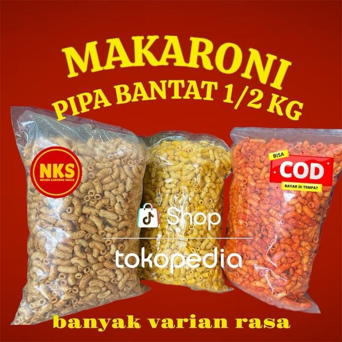 

RKM Makaroni Pipa Bantat NKS 500gr - Camilan Enak dan Favorit Keluarga - Snack