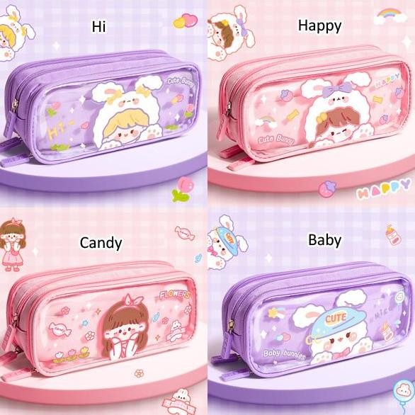 

Kotak Pensil Tempat Pensil Jumbo Ukuran Besar 3 Resleting Karakter Lucu Cute Hb1470 New Stok