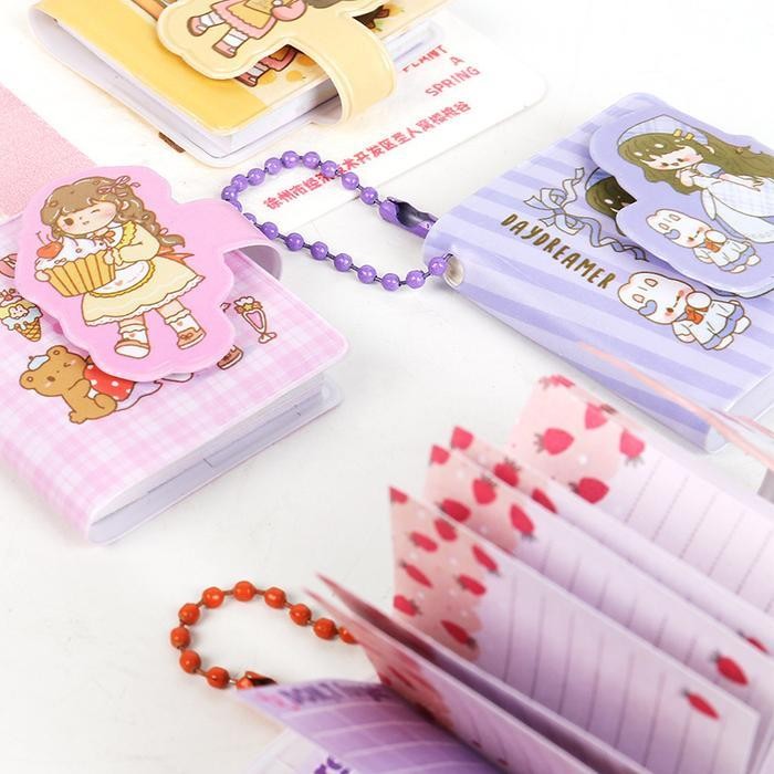 

EMS Lucu Notepad Mini/ Buku Tulis Sekolah Book Kecil Kartun Stationery Alat Tulis Perlengkapan Sekolah Mini Notepad