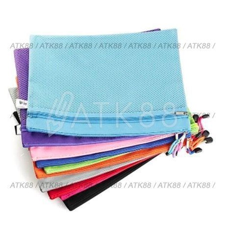 

EMS Tempat pensil - Zipper Bag Kain Resleting